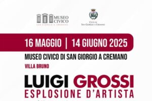 Esplosioni d’artista: le lave cromatiche di Luigi Grossi in mostra a Villa Bruno