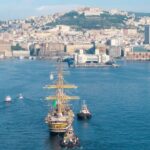 Nave Amerigo Vespucci torna a Napoli: la 13ª tappa del Tour Mediterraneo
