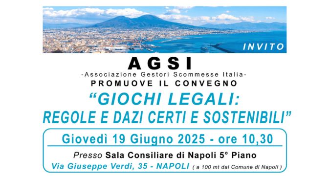 Sala Consiliare di Napoli durante un convegno sul gioco legale