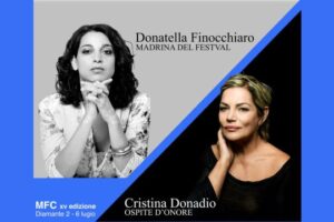 Donatella Finocchiaro e Cristina Donadio al Mediterraneo Festival Corto 2025 a Diamante
