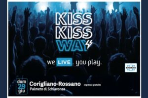 Concerto Kiss Kiss Way 2025 a Schiavonea Corigliano-Rossano con Noemi, Ermal Meta e Carl Brave