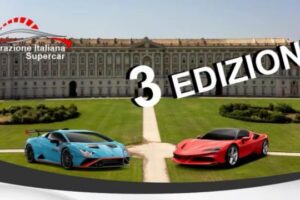 Raduno di Ferrari e Lamborghini a Caserta