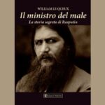 Copertina del libro "Il Ministro del Male" Rasputin, di William Le Queux, edizione italiana Lorenzo de' Medici Press