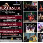 Rosalia Porcaro sul palco di Theatralia 2025 a Visciano, festival teatrale sotto le stelle