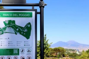Spettatori al Parco del Poggio durante il Cinema al Poggio a Napoli