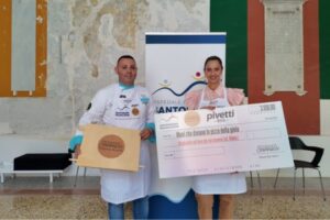 Consegna dell’assegno alla Fondazione Santobono da parte di Accademia Iannucci e Molini Pivetti