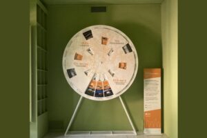 Installazione giornalismo urbano al Museo delle Città del Mondo a Palermo