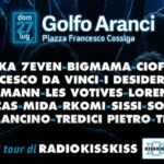 Concerto Kiss Kiss Way Golfo Aranci 2025 con Rkomi, Tiromancino e LDA