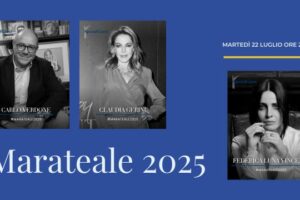 Locandina ufficiale Marateale 2025 con programma e ospiti a Maratea