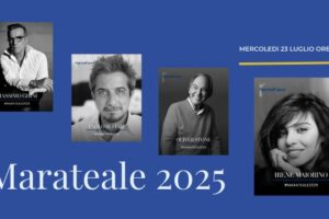 Locandina ufficiale evento Marateale 2025 con programma e ospiti del 23 luglio a Maratea