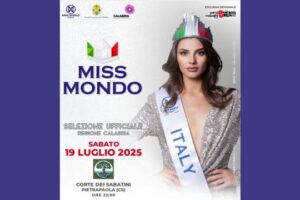 Miss Mondo Calabria 2026 - Prima tappa a Pietrapaola presso Corte dei Sabatini