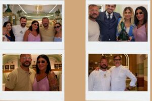 Inaugurazione della gelateria Annarè di Poppella nel Rione Sanità a Napoli