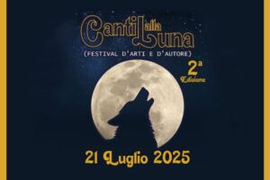 Artisti sul palco del Premio Canti alla Luna 2025 a Mottola