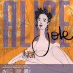 Copertina del singolo “Alice” di Jole – illustrazione di Serena Riglietti