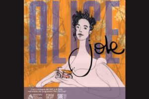 Copertina del singolo “Alice” di Jole – illustrazione di Serena Riglietti