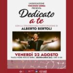 Serata evento Dedicato a te ad Abatemarco con Alberto Bertoli
