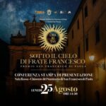 Locandina ufficiale conferenza stampa “Sotto il Cielo di Frate Francesco” – Premio San Francesco di Paola