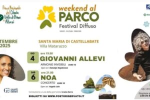 Weekend al Parco Festival Diffuso 2025 nel Cilento con Morgan, Allevi e Noa