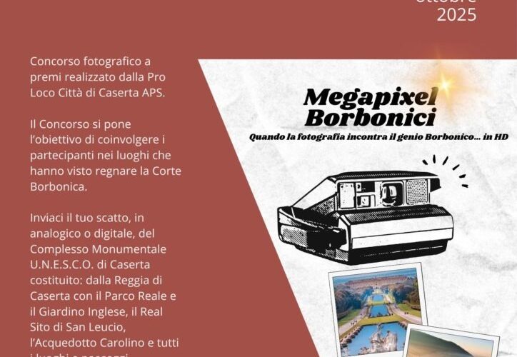 Un’iniziativa culturale per raccontare il genio borbonico attraverso l’obiettivo: la Reggia di Caserta diventa protagonista di uno sguardo creativo e condiviso.