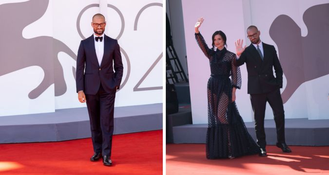 Luca D’Alterio al Red Carpet di Venezia 2025 per promuovere salute e longevità