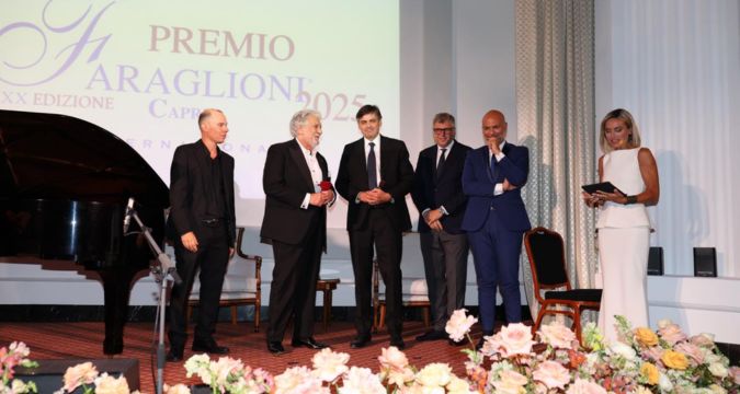 Placido Domingo Premio Faraglioni Capri 2025 Quisisana