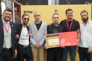 Anteros Marra riceve il We Short Award al Social World Film Festival 2025 a Venezia