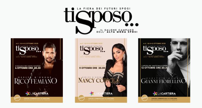 Ti Sposo Pompei 2025 salone campano alta moda sposi