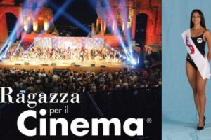 Felicia Faller vincitrice Una Ragazza per il Cinema 2025 al Teatro Antico di Taormina