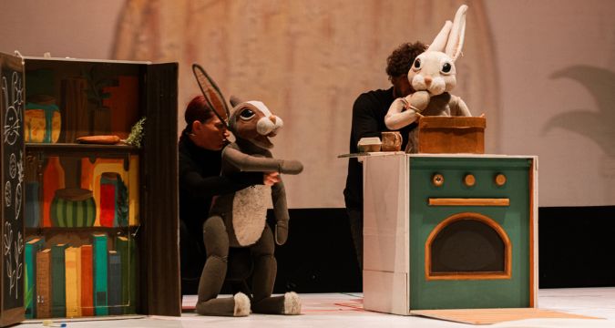 Luna e Zenzero spettacolo teatro di figura bambini Napoli