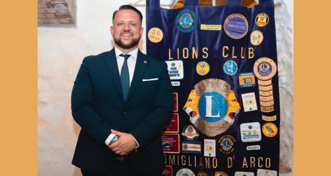 Cerimonia insediamento Salvatore Palmese Lions Pomigliano