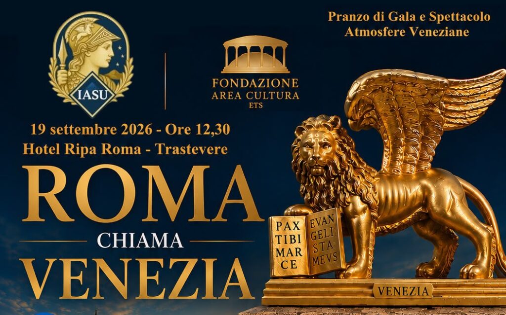 LEONE D’ORO ALATO DI SAN MARCO – OMAGGIO A VENEZIA – Unico per storia, identità e progetto. Un Premio che non imita nessuno