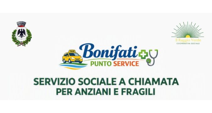 Taxi Sociale a Bonifati per anziani e persone fragili