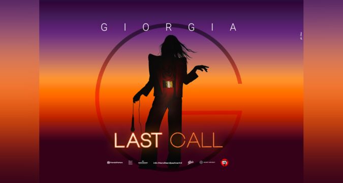 Giorgia sul palco a Caserta durante il G Last Call 2026