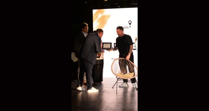 Giuseppe Errichiello durante la presentazione del libro Un napoletano al Wasabi a Cardito