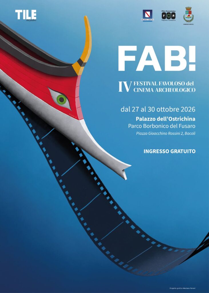 FAB Festival dell’Archeologia di Bacoli 2026 al Parco Borbonico del Fusaro dal 27 al 30 ottobre