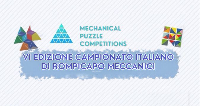 Campionato Italiano di Rompicapo Meccanici a Diamante il 28 novembre 2026
