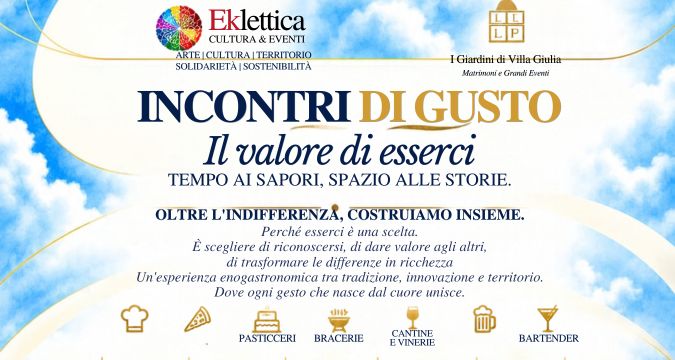 Evento Incontri di Gusto a Sant’Anastasia con chef, degustazioni e cucina tradizionale napoletana