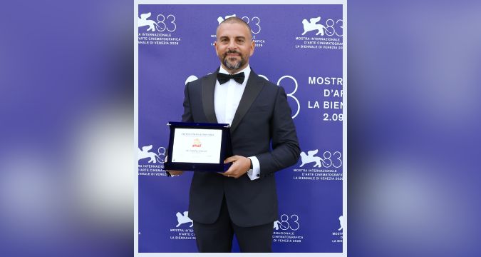 Il dottor Luciano Perrone e il premio Beauty for Cinema al Gran Galà di Venezia